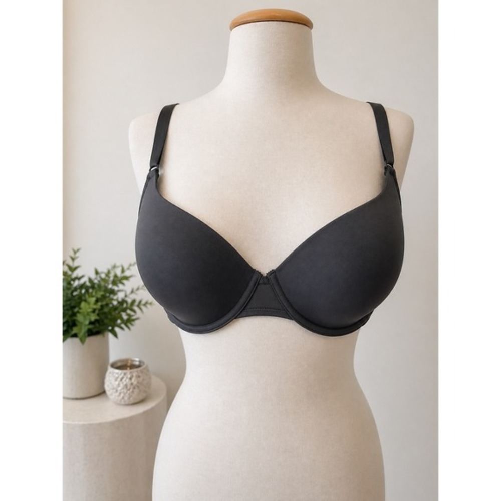 Full‎ Coverage Underwire Bra 40C Gray Smooth Everyday T-Shirt Bra